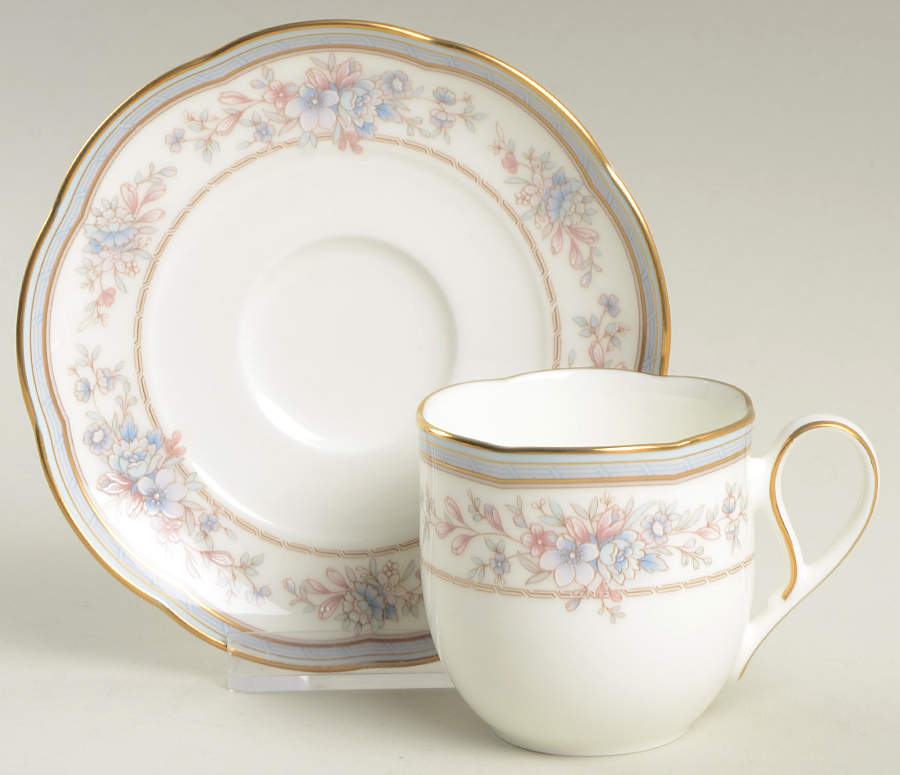 Bridgehampton Flat Demitasse Cup & Saucer Set by Noritake-1