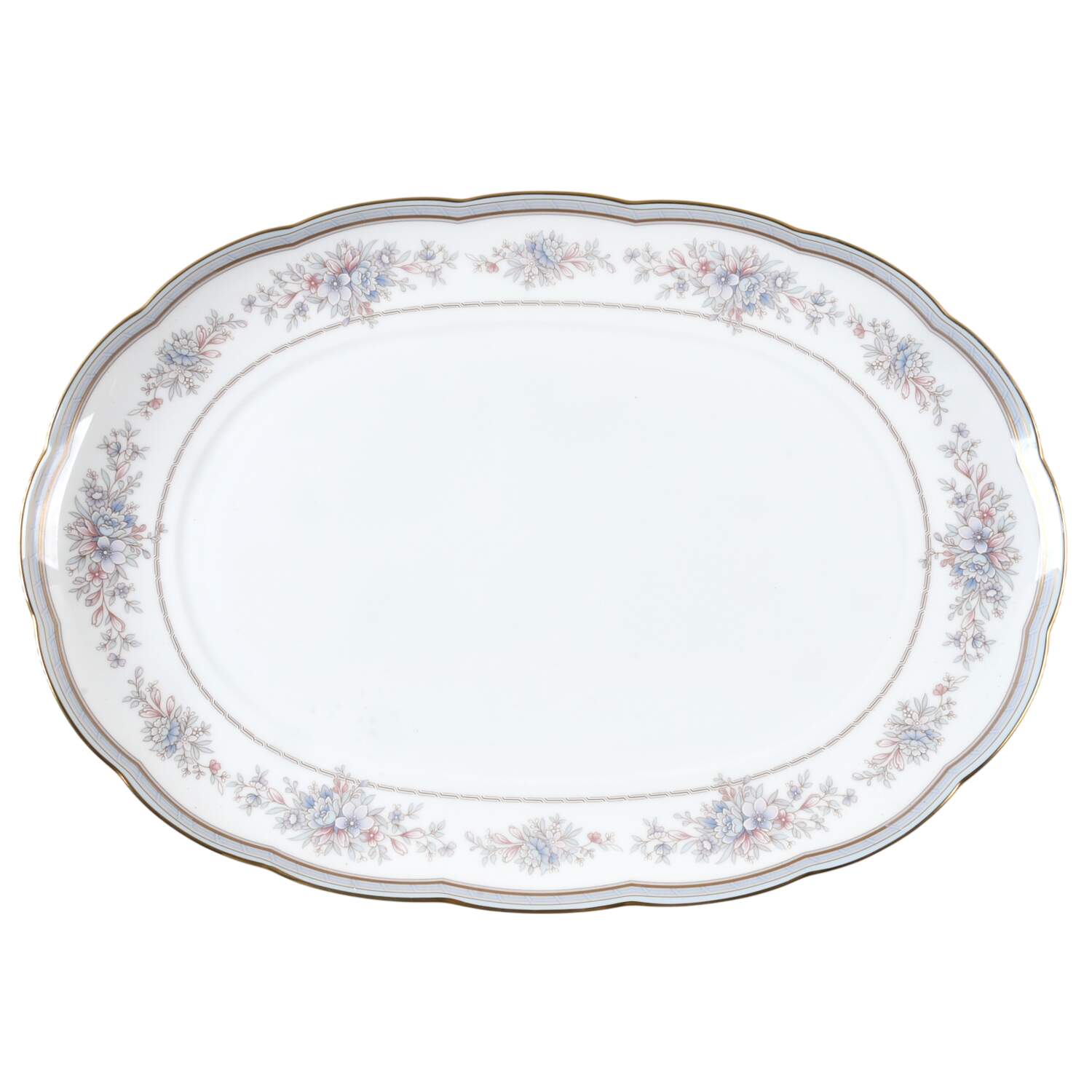 Bridgehampton 16" Oval Serving Platter by Noritake-1