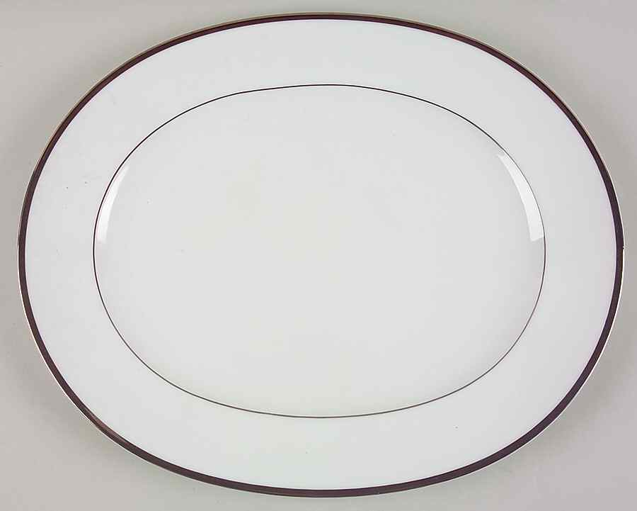 Brigette 15" Oval Serving Platter by Noritake-1