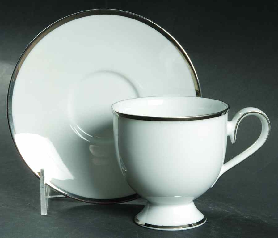 Brigette Footed Cup & Saucer Set by Noritake-1