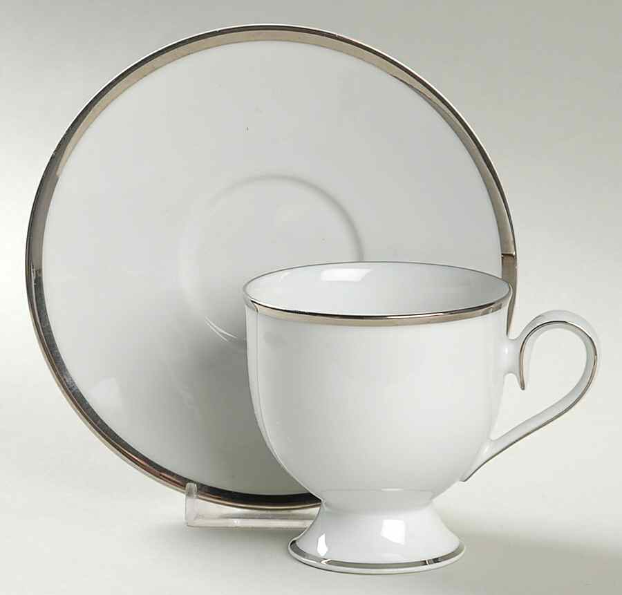 Brigette Footed Cup & Saucer Set by Noritake-1