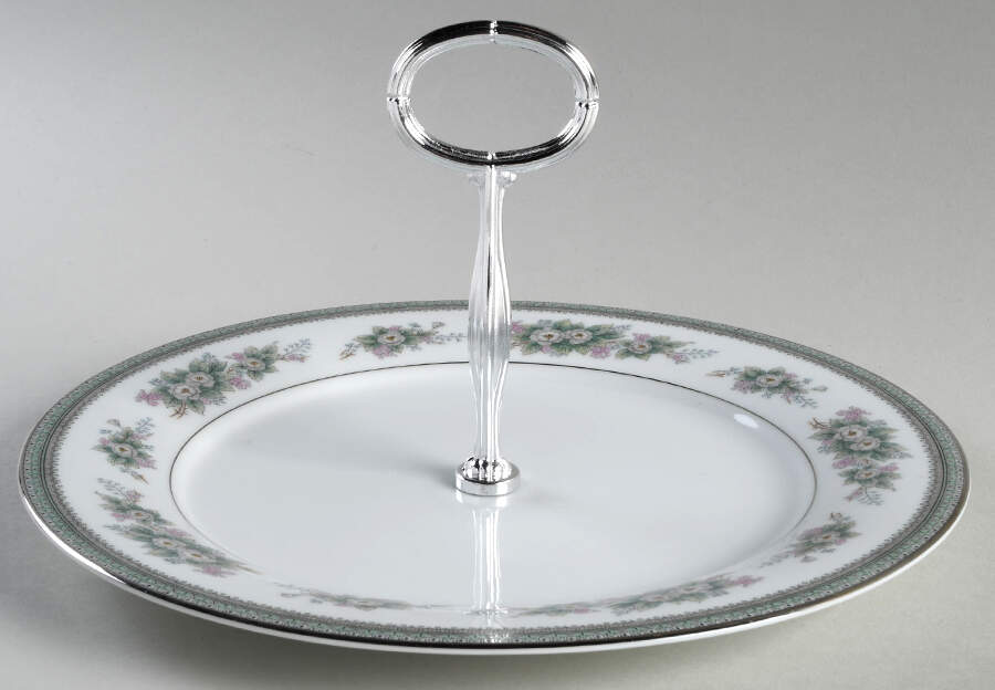 Bristol Round Serving Plate with Center Handle (Dp) Hc by Noritake-1