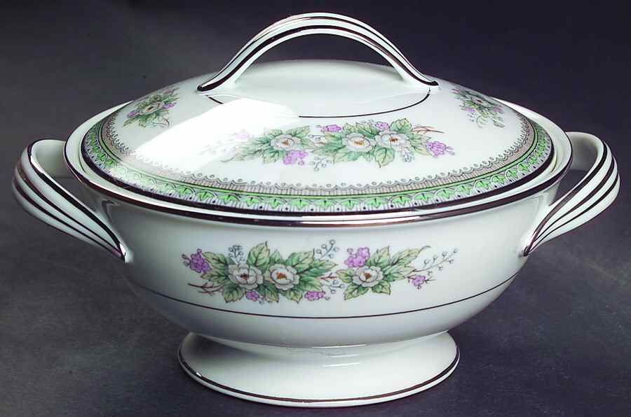 Bristol Sugar Bowl & Lid by Noritake-1
