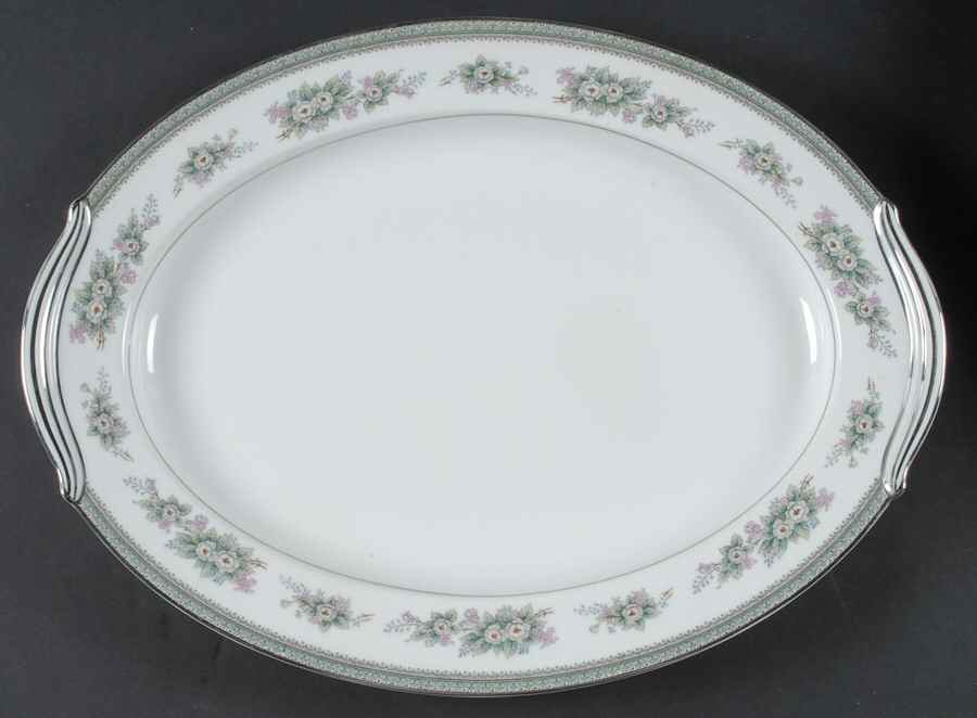 Bristol 16" Oval Serving Platter by Noritake-1