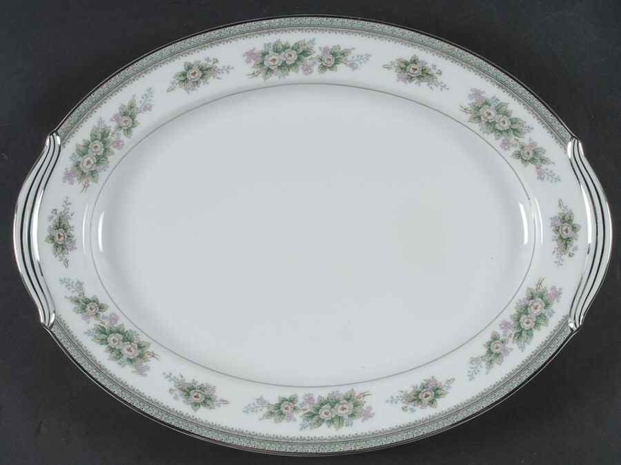 Bristol 13" Oval Serving Platter by Noritake-1