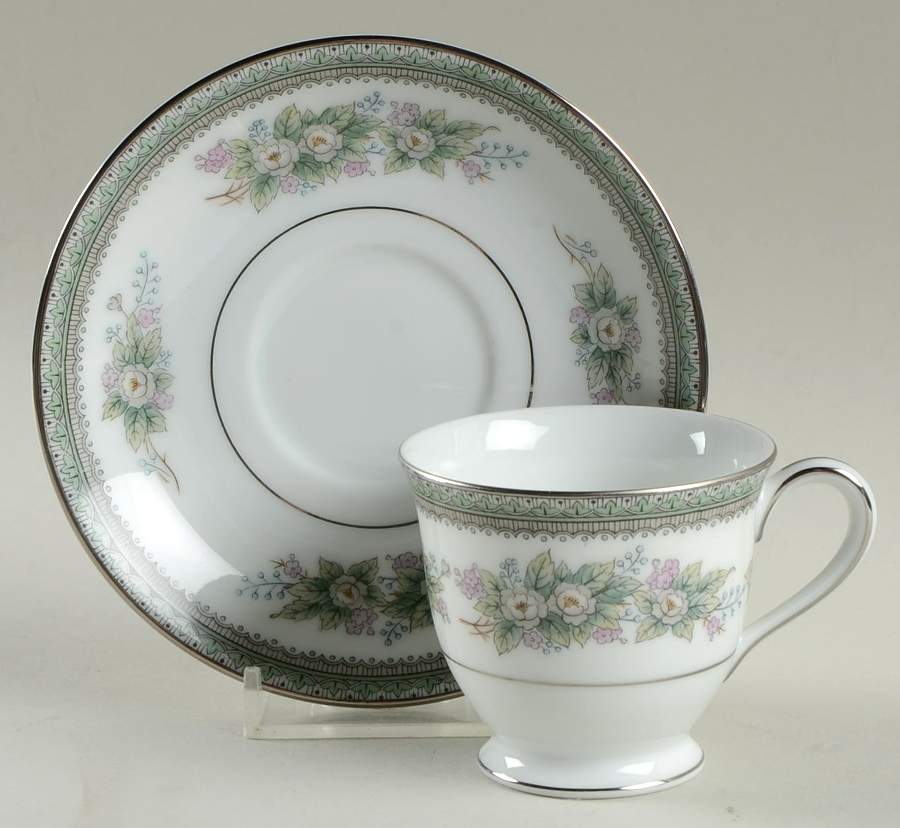 Bristol Footed Demitasse Cup & Saucer Set by Noritake-1