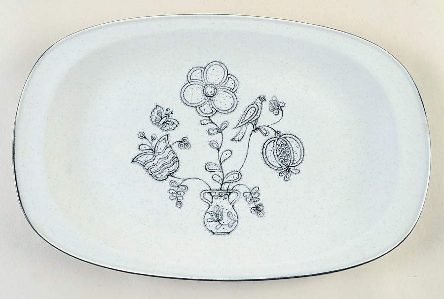 Bristol 14" Oval Serving Platter by Noritake-1