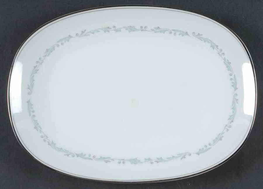 Brooklane 11" Oval Serving Platter by Noritake-1