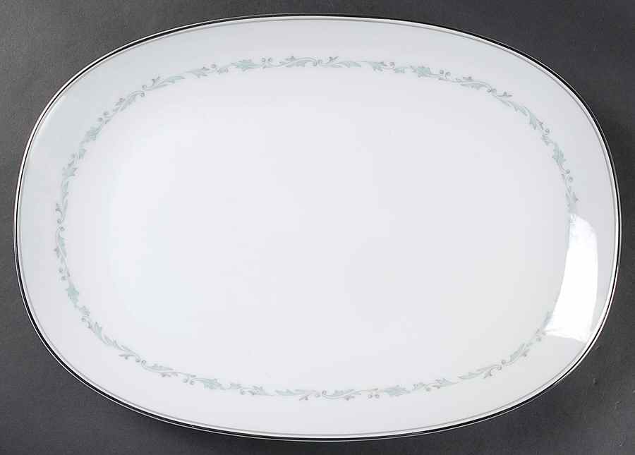 Brooklane 15" Oval Serving Platter by Noritake-1