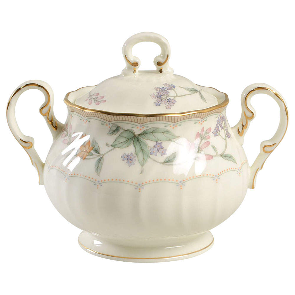 Brookhollow Sugar Bowl & Lid by Noritake-1