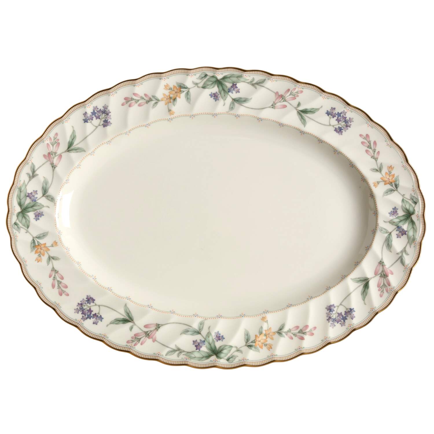 Brookhollow 14" Oval Serving Platter by Noritake-1