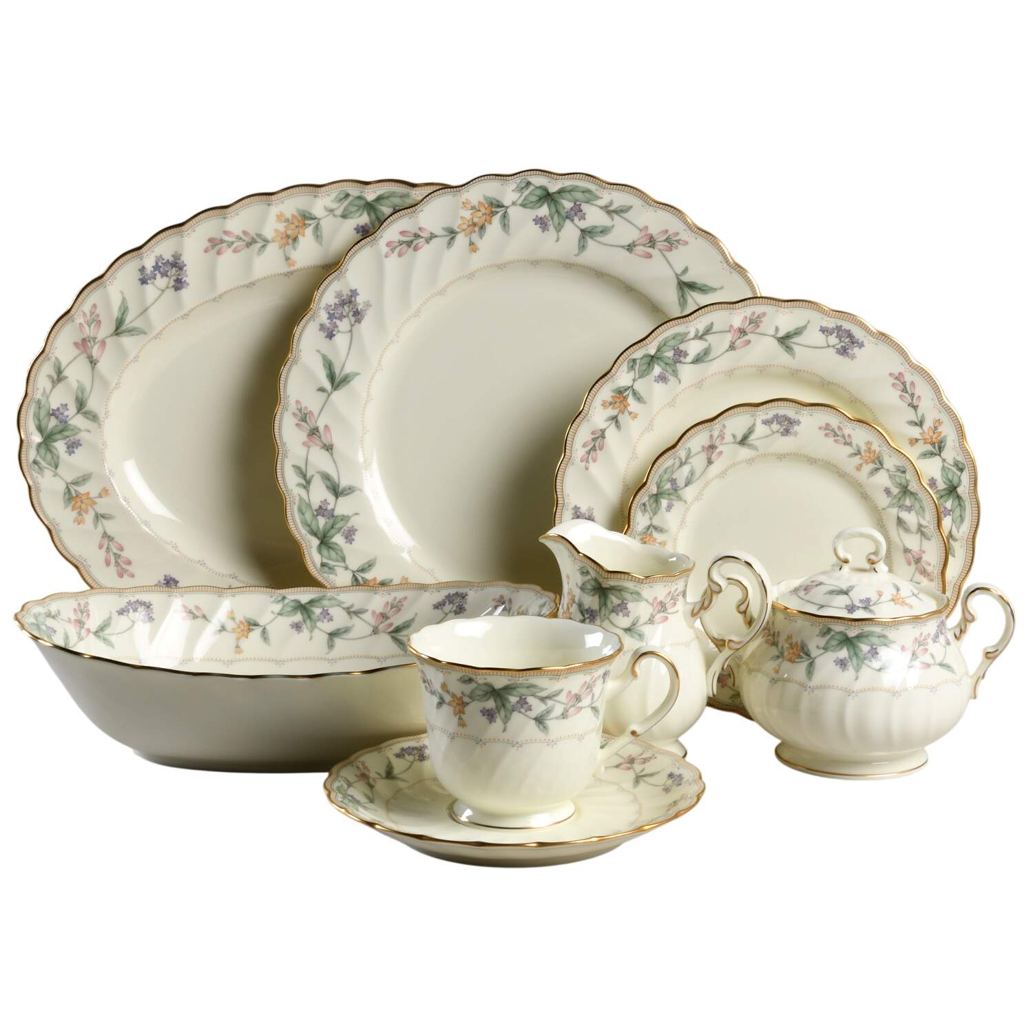 Brookhollow 45 Piece Starter Set by Noritake-1