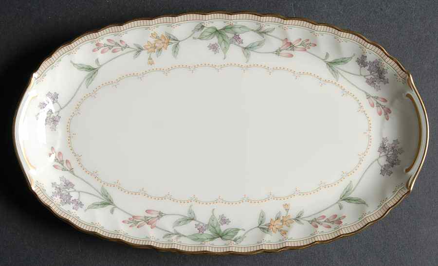 Brookhollow Relish/Butter Tray by Noritake-1
