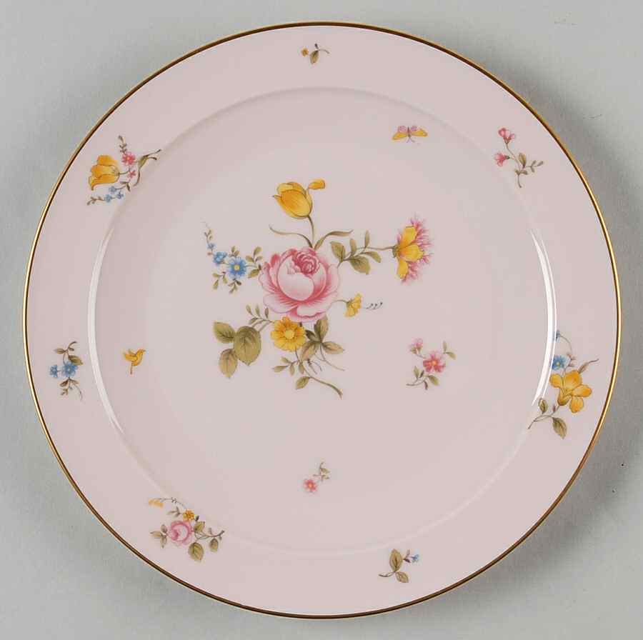 Bridal Rose Salad Plate by Noritake-1