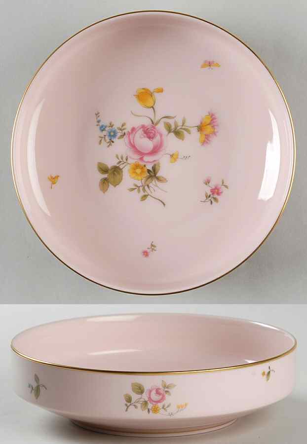 Bridal Rose Coupe Soup Bowl by Noritake-1