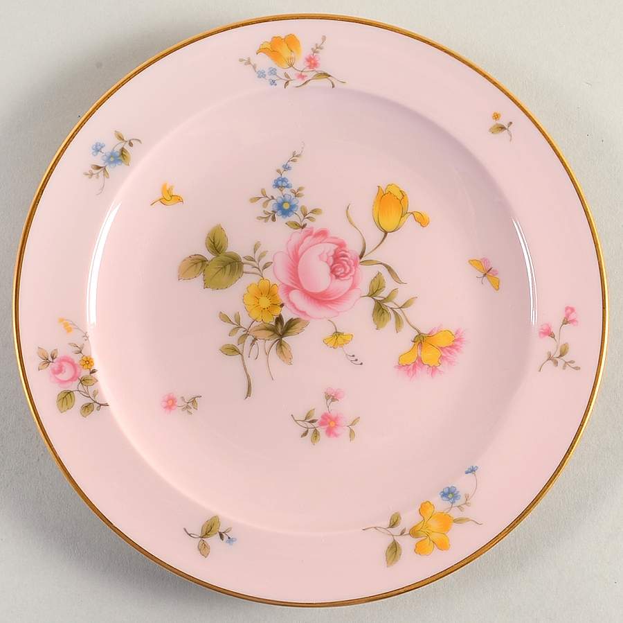 Bridal Rose Bread & Butter Plate by Noritake-1