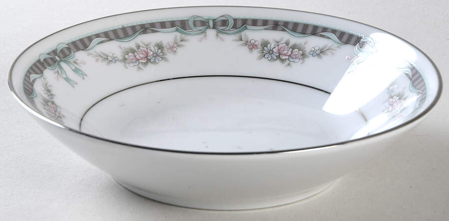 Bridal Ribbon Fruit/Dessert (Sauce) Bowl by Noritake-1