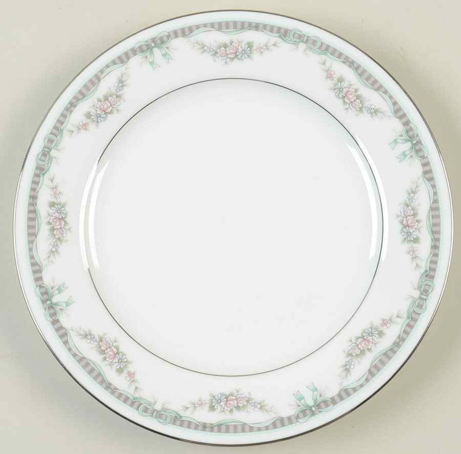 Bridal Ribbon Salad Plate by Noritake-1