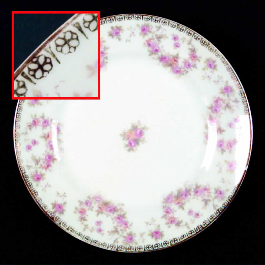 Bridal Rose Bread & Butter Plate by Noritake-1