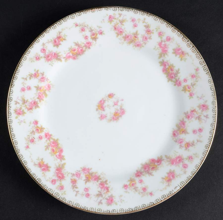 Bridal Rose Salad Plate by Noritake-1