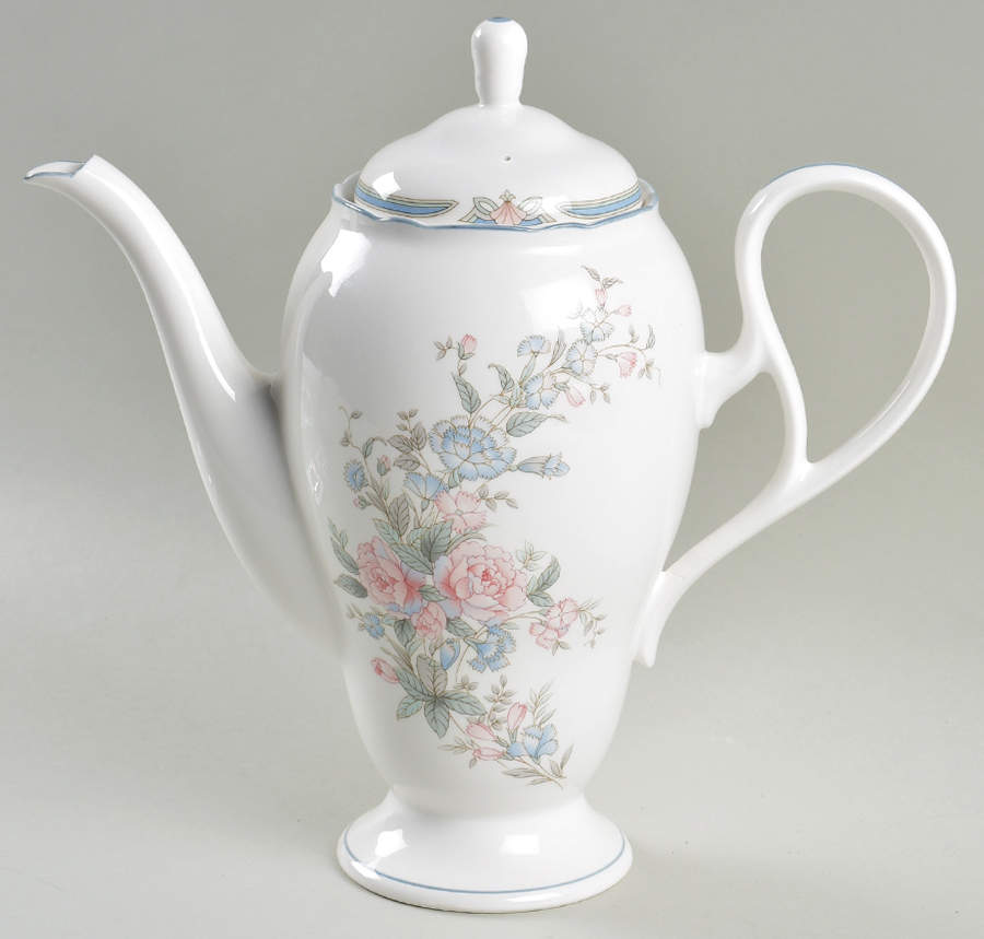 Brighton Springs Tea/Coffee Pot & Lid by Noritake-1