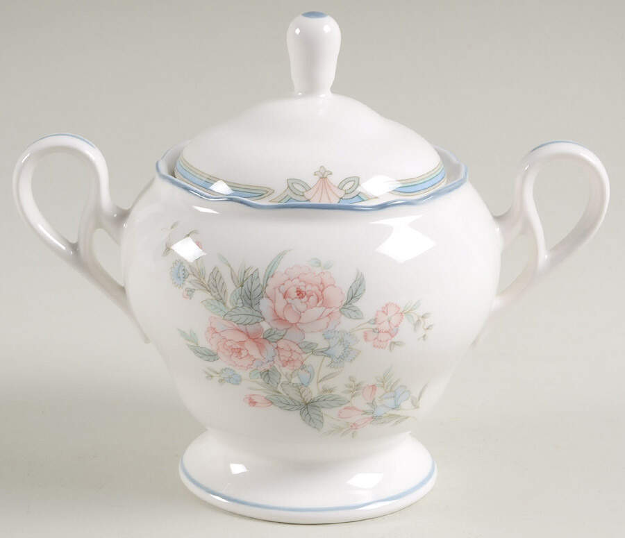 Brighton Springs Sugar Bowl & Lid by Noritake-1