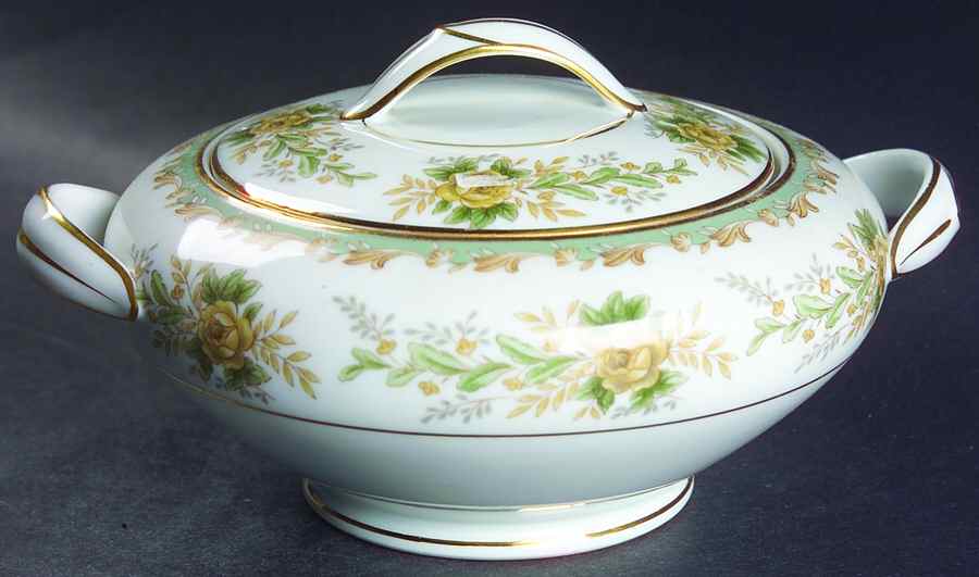 Brunswick Sugar Bowl & Lid by Noritake-1