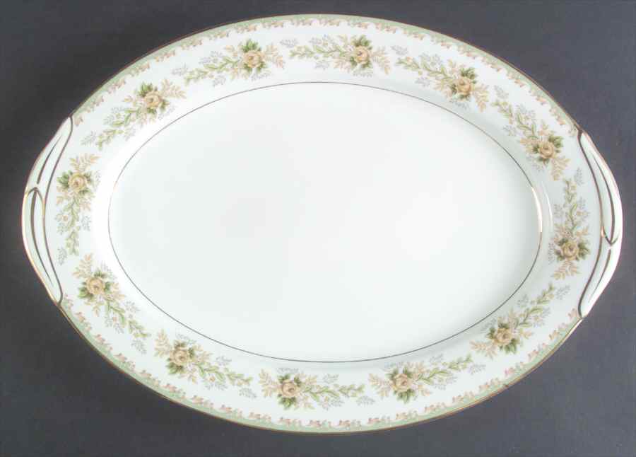 Brunswick 16" Oval Serving Platter by Noritake-1