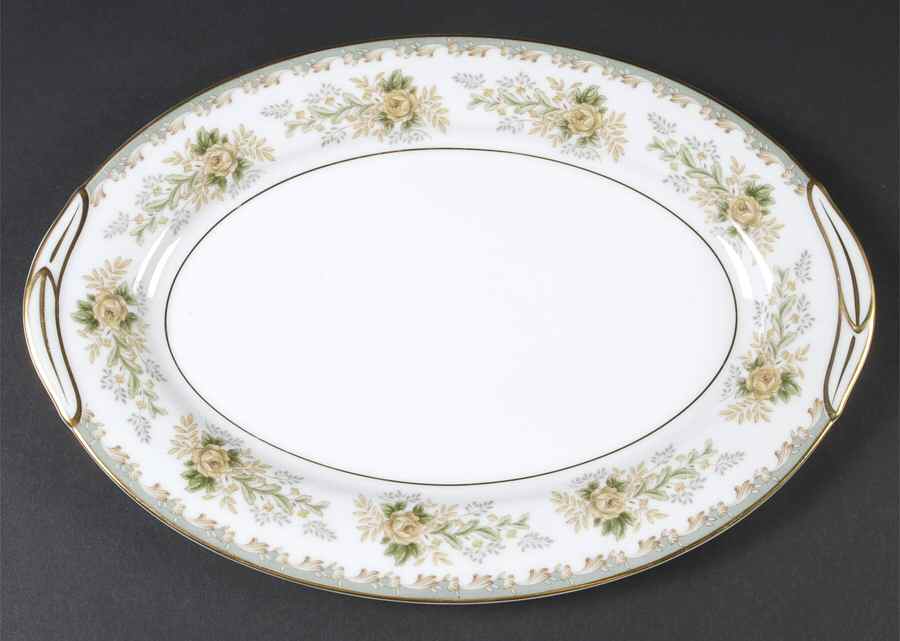 Brunswick 12" Oval Serving Platter by Noritake-1