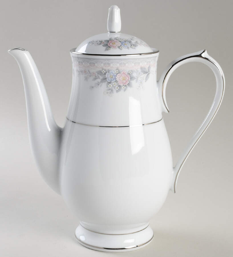 Bridal Waltz Coffee Pot & Lid by Noritake-1