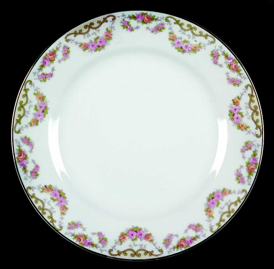 Bridal Wreath Salad Plate by Noritake-1