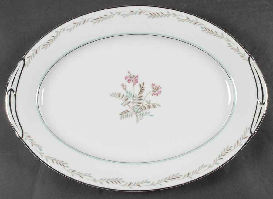 Bryce 13" Oval Serving Platter by Noritake-1
