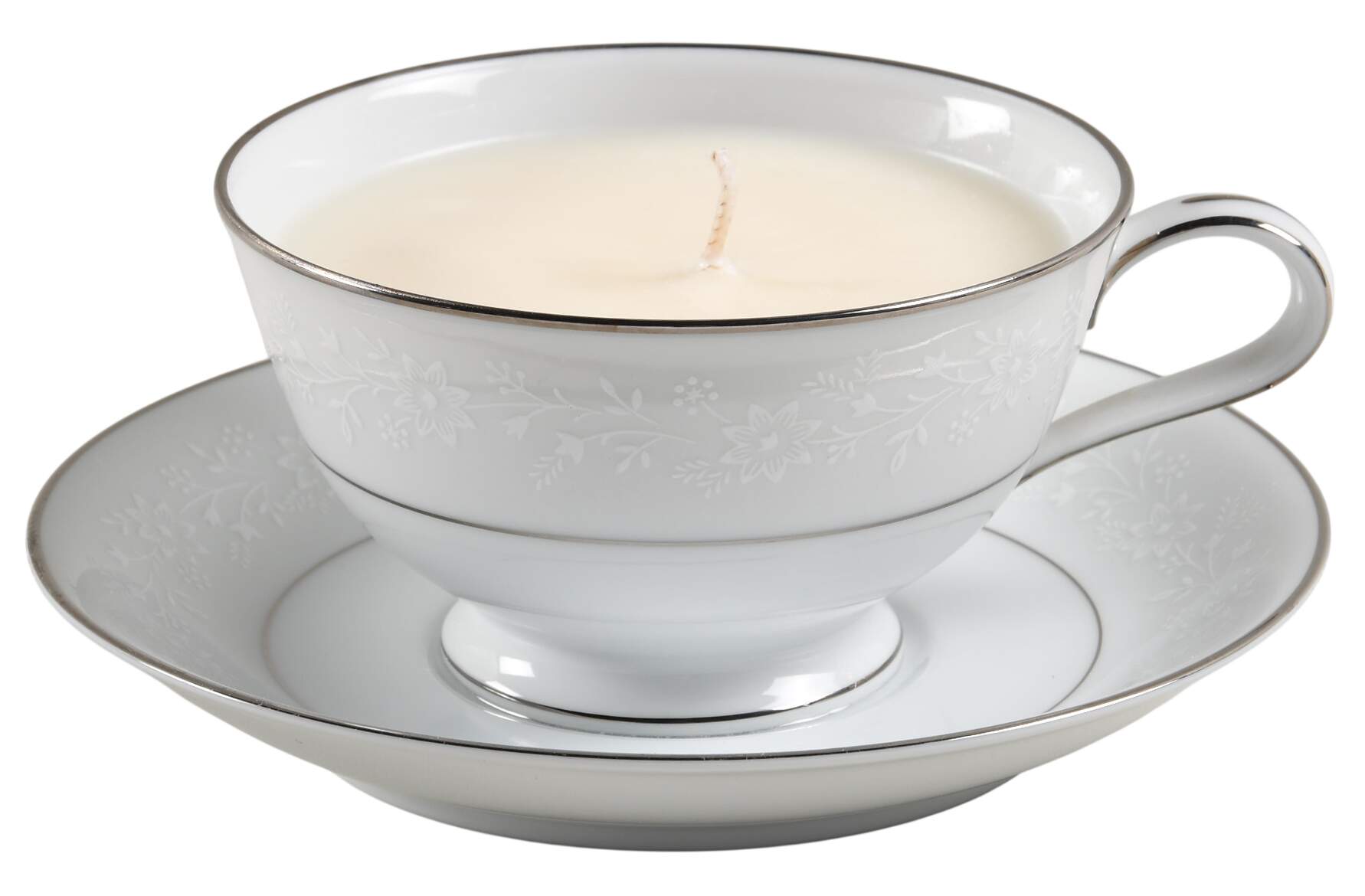 Buckingham Scented Cup & Saucer Candle-Lavender  HC by Noritake-1