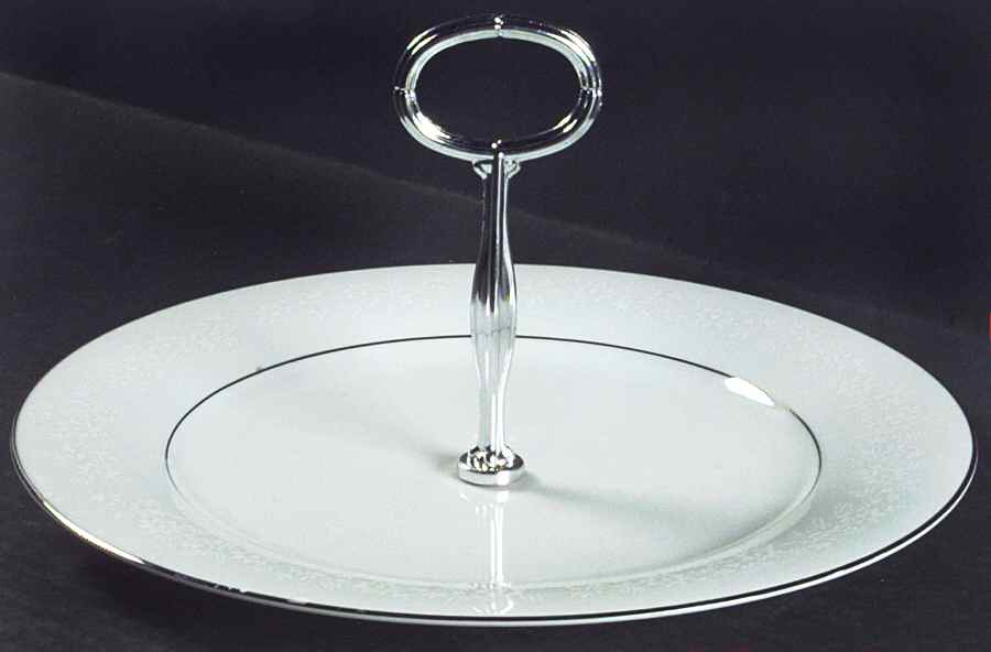 Buckingham Round Serving Plate with Center Handle (Dp) Hc by Noritake-1