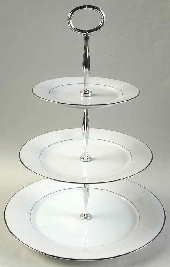 Buckingham 3-Tiered Serving Tray (DP, SP, BB) by Noritake-1