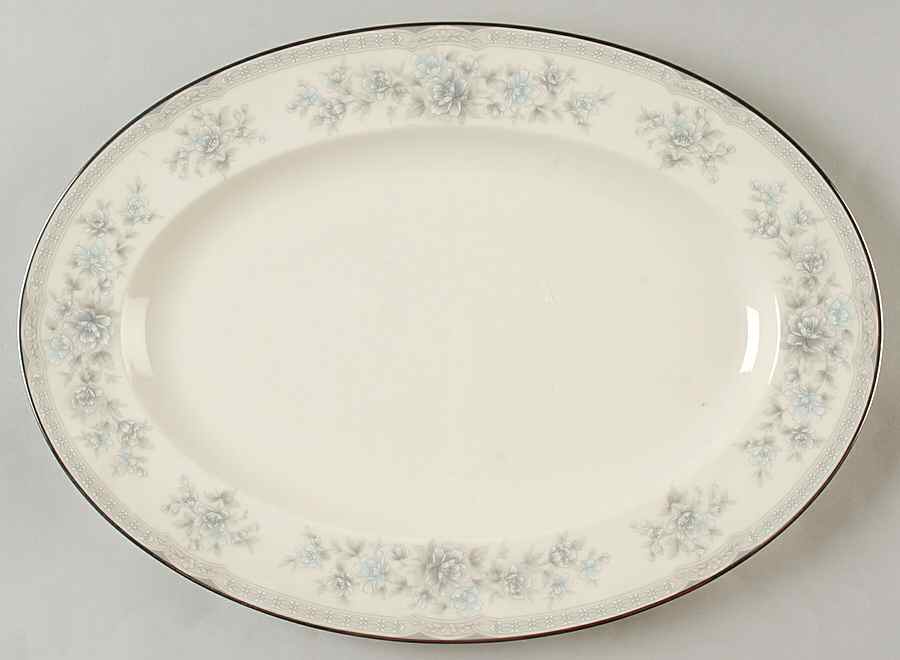 Buena Vista 14" Oval Serving Platter by Noritake-1
