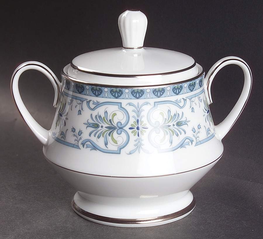 Burlington Sugar Bowl & Lid by Noritake-1