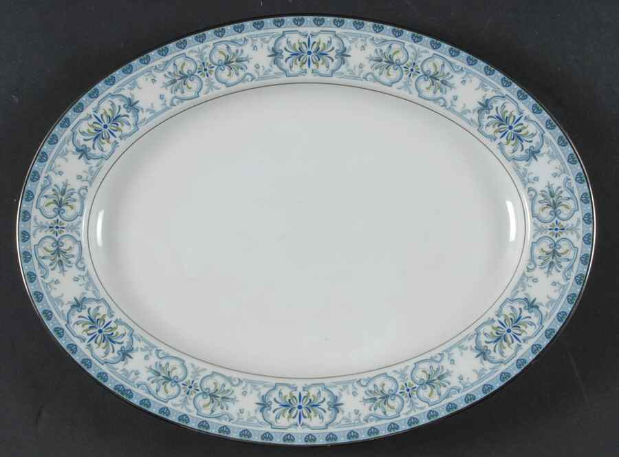 Burlington 11" Oval Serving Platter by Noritake-1