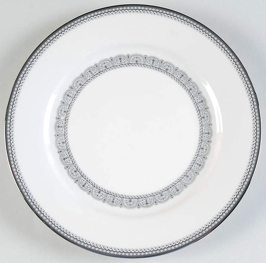 Burgundy Salad Plate by Noritake-1