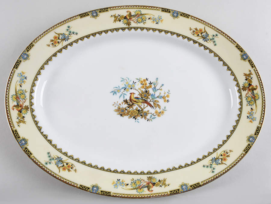 Burma 16" Oval Serving Platter by Noritake-1