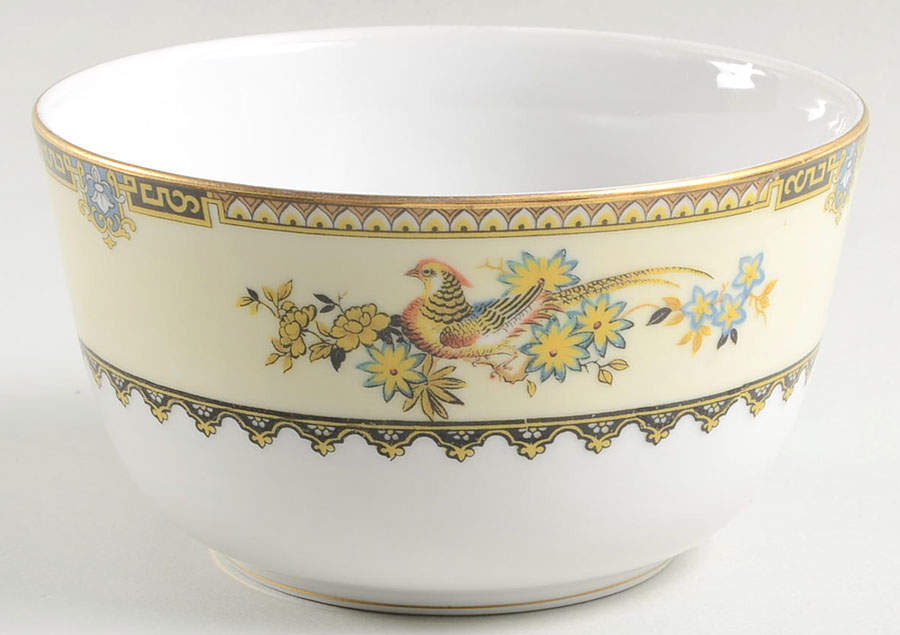 Burma Cranberry Bowl by Noritake-1