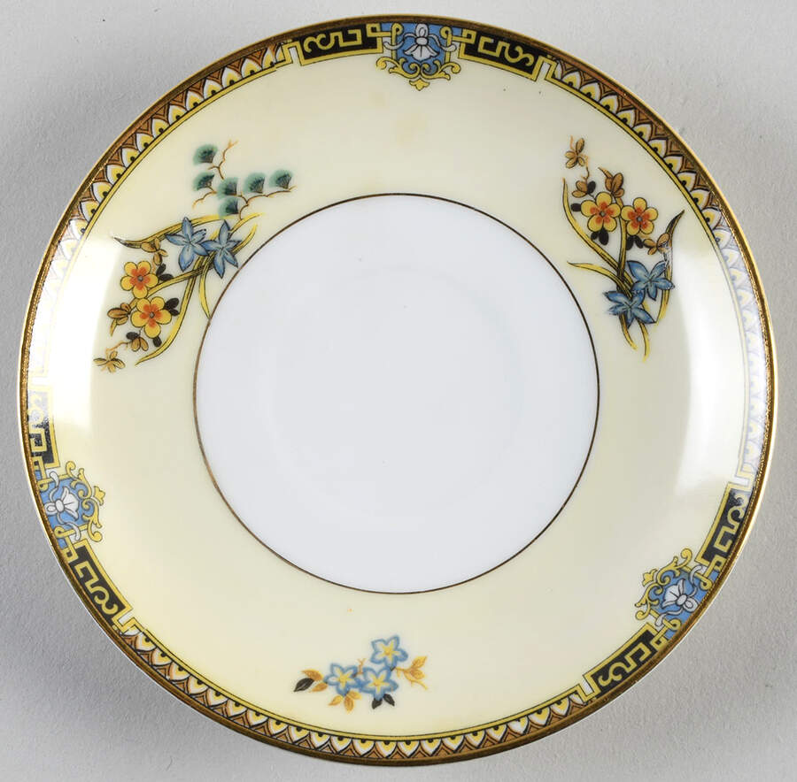 Burma Saucer for Bouillon Cup by Noritake-1