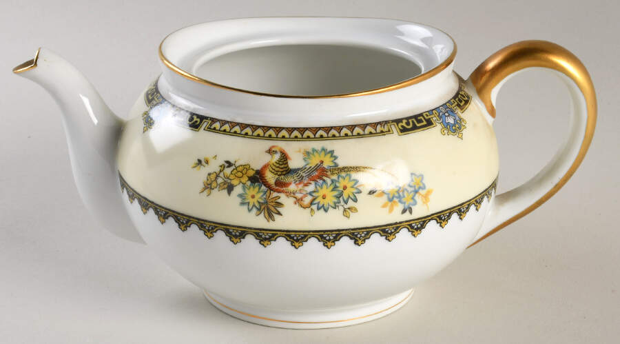 Burma Teapot No Lid by Noritake-1