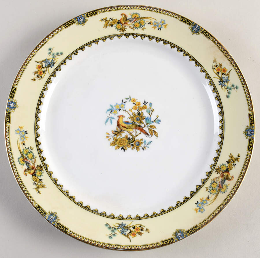 Burma 12" Chop Plate (Round Platter) by Noritake-1