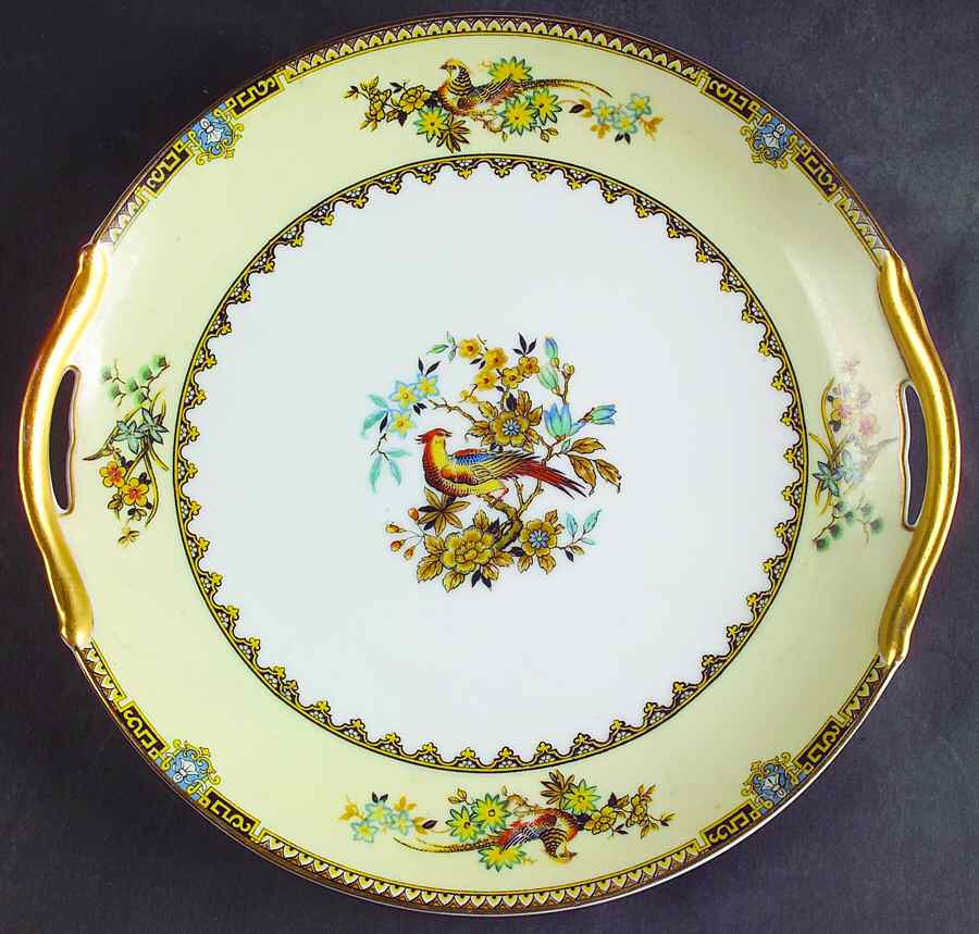 Burma Handled Cake Plate by Noritake-1