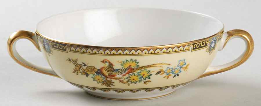 Burma Flat Cream Soup Bowl by Noritake-1
