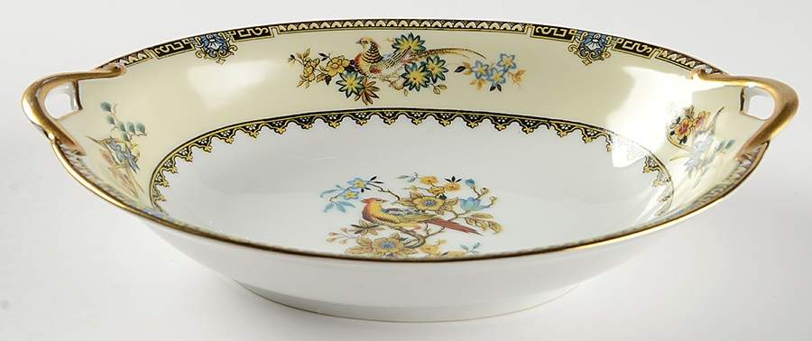 Burma 9" Oval Vegetable Bowl by Noritake-1