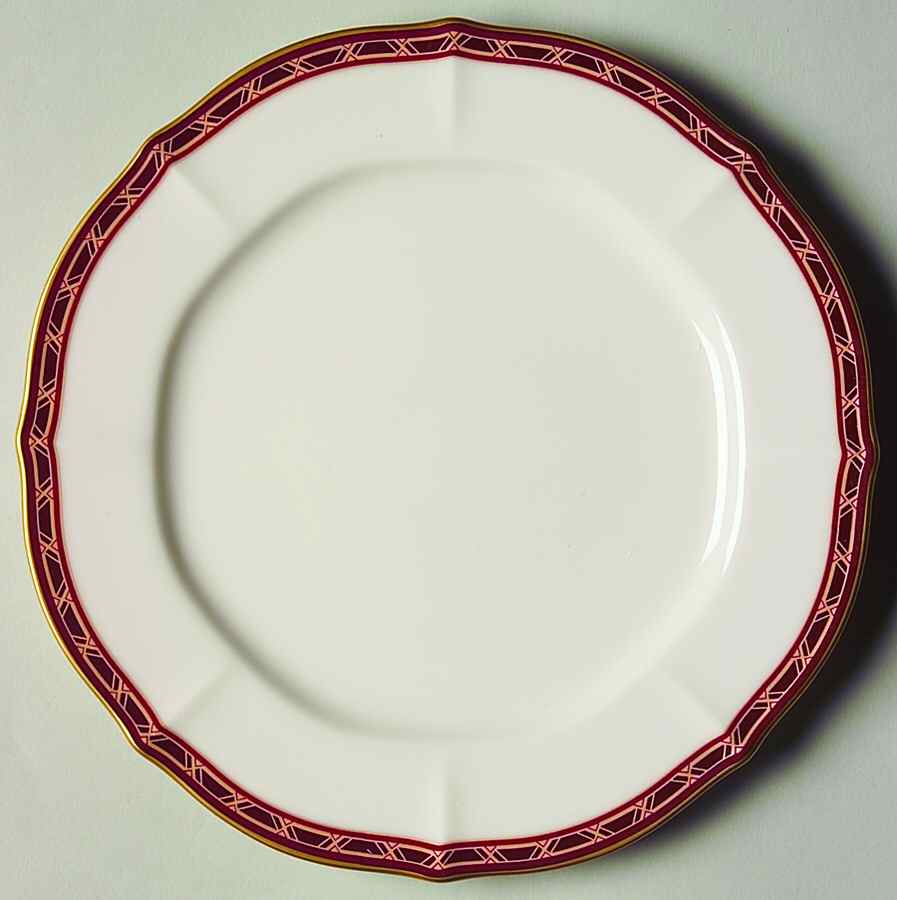 Burgundy Royale Bread & Butter Plate by Noritake-1