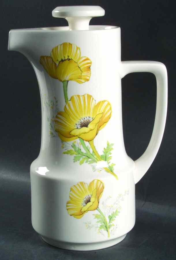 Buttercup Coffee Pot & Lid by Noritake-1