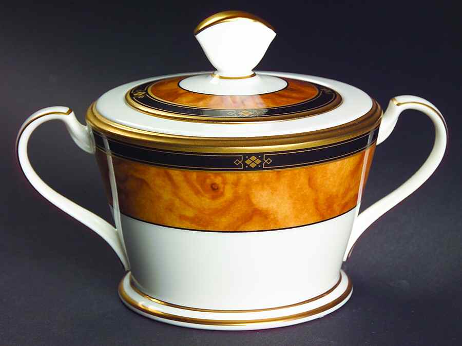 Cabot Sugar Bowl & Lid by Noritake-1